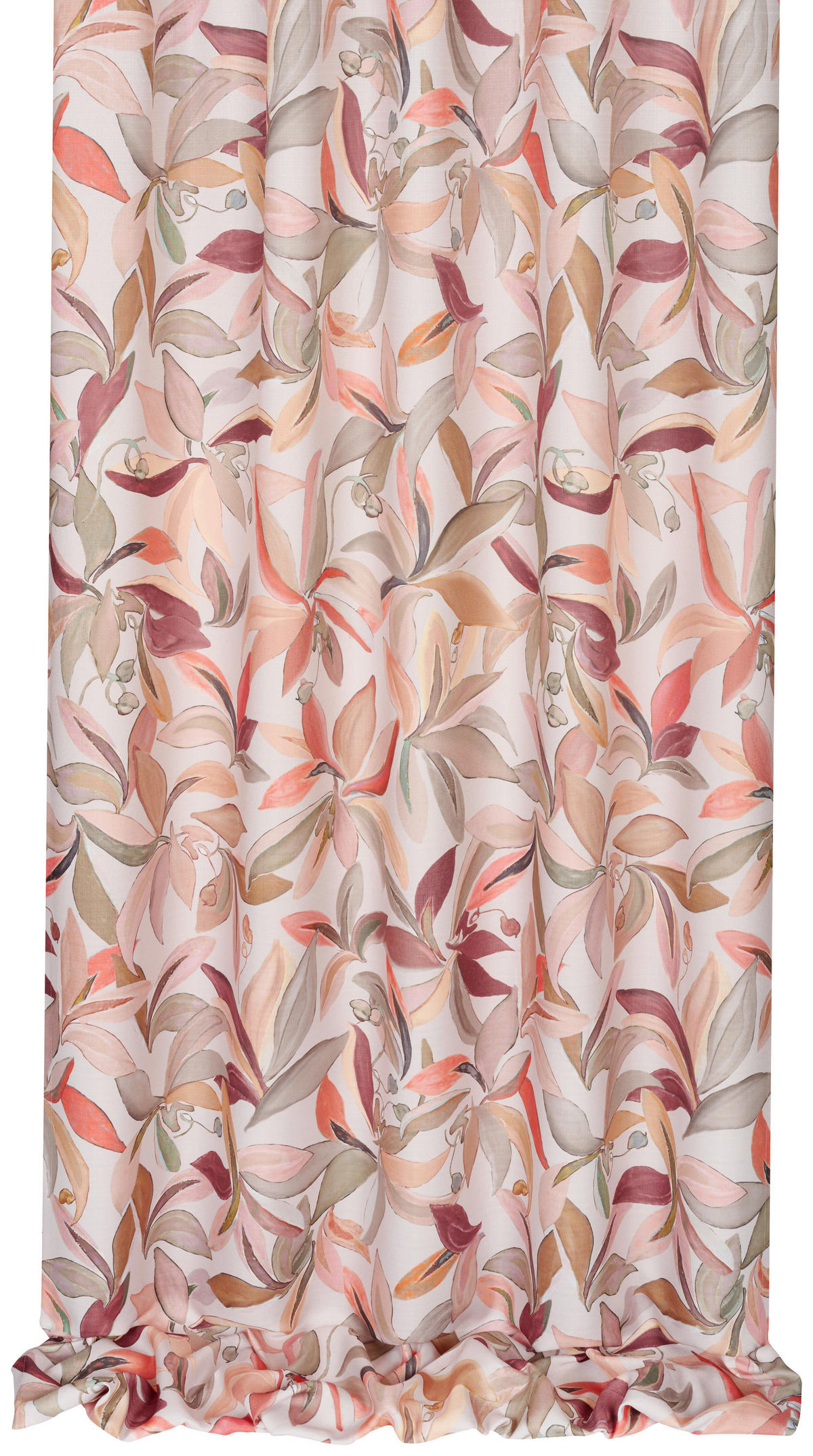 DEKOSTOFF per lfm blickdicht  - Rot, KONVENTIONELL, Textil (150cm) - Esposa