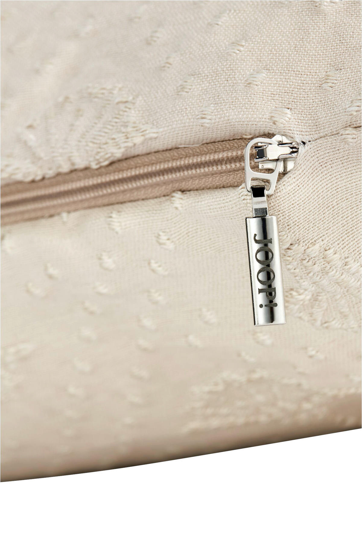KISSENHÜLLE J! Cornflower Charm natur 40/40 cm  - Creme/Naturfarben, Design, Textil (40/40cm) - Joop!