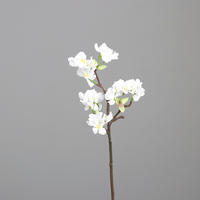 KIRSCHBLÜTENZWEIG 40 cm  - Creme/Braun, Basics, Kunststoff/Textil (40cm)