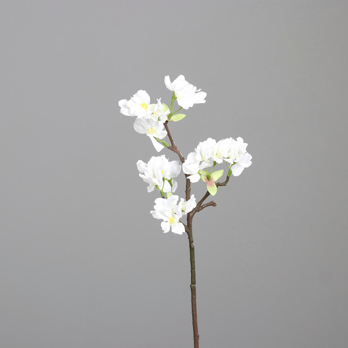 KIRSCHBLÜTENZWEIG 40 cm  - Creme/Braun, Basics, Kunststoff/Textil (40cm)