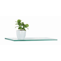 Poliță De Perete 40/1/20 cm,  - Basics, sticlă (40/1/20cm)
