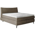 BOXSPRINGBETT 180/200 cm  in Braun  - Schwarz/Braun, Trend, Holz/Textil (180/200cm) - Esposa