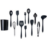 KÜCHENHELFERSET - Schwarz, Basics, Kunststoff/Metall - Homeware Profession.