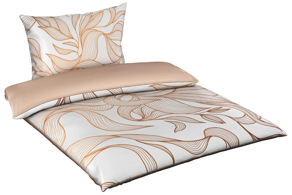 KÉTOLDALAS ÁGYNEMŰHUZAT 140/200 cm  - bézs, Konventionell, textil (140/200cm) - Esposa