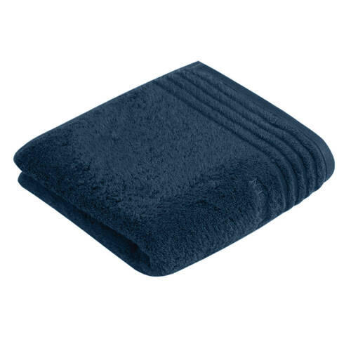 HANDTUCH Vienna Style Supersoft NOS Vossen Wäsche Blau  - Blau, Basics, Textil (110/60cm) - Vossen