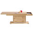 COUCHTISCH Wildeiche vollmassiv rechteckig Eichefarben - Eichefarben, Design, Holz/Metall (120/80/47cm) - Valdera