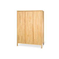BABYKLEIDERSCHRANK ENNO  - Buchefarben, Natur, Holz (140/194/52cm) - Pinolino