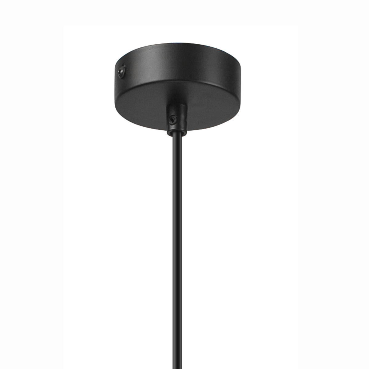 HÄNGELEUCHTE 108/8/15 cm  - Schwarz Hochglanz, KONVENTIONELL, Metall (108/8/15cm)