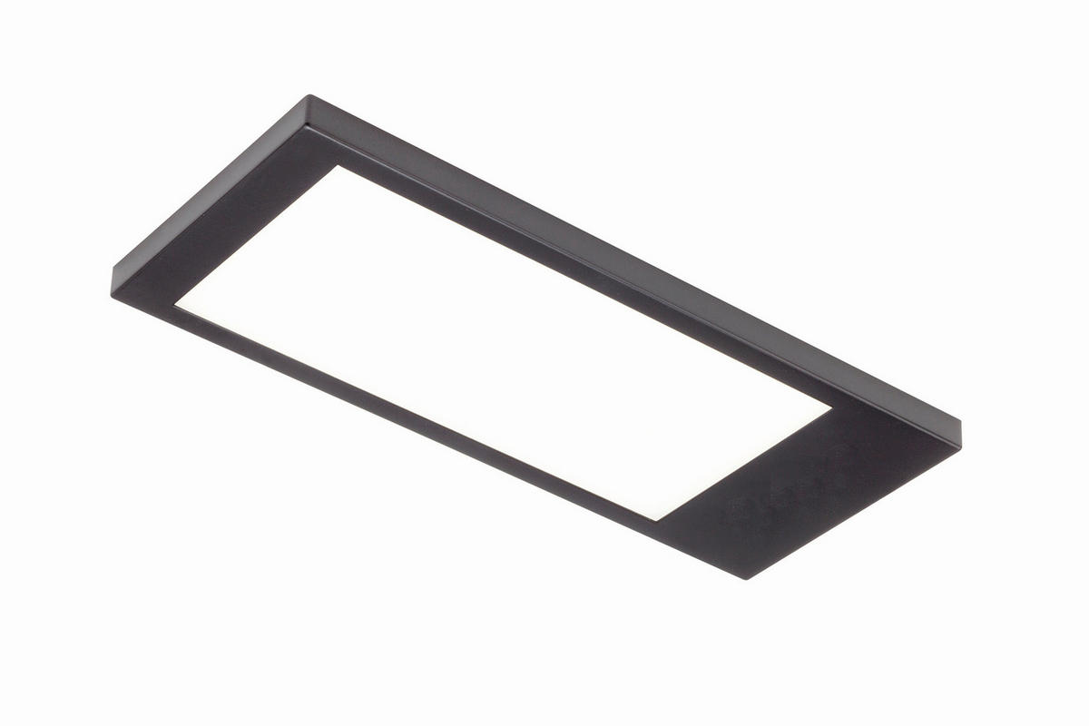 UNTERBAULEUCHTEN-SET - Schwarz, Kunststoff (7,6/18/0,8cm) - HKT