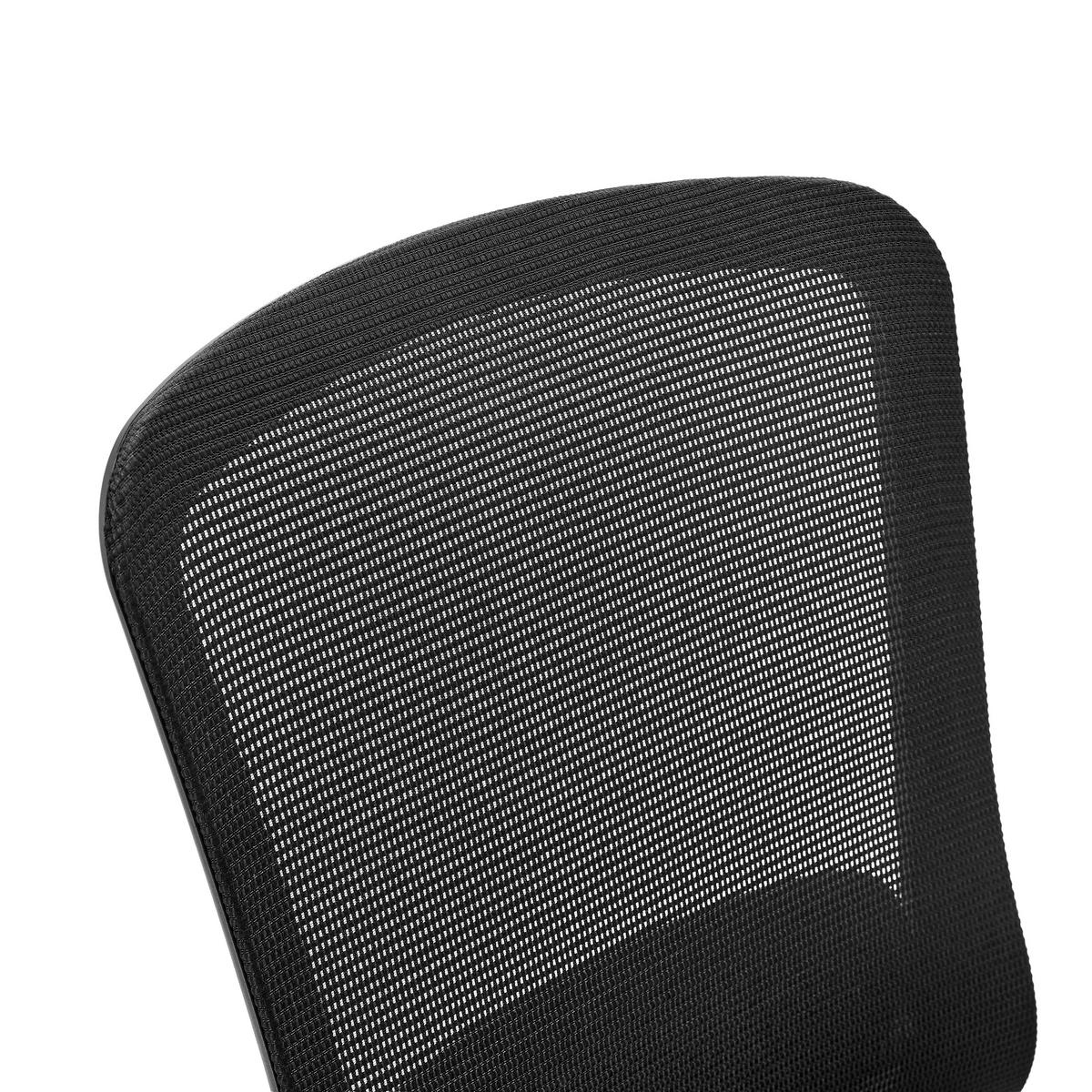 DREHSTUHL Flachgewebe Schwarz  - Schwarz, MODERN, Kunststoff/Textil (70/112/61cm) - MID.YOU
