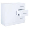 TVÄTTSTÄLLSUNDERSKÅP 63/55,8/30 cm  - vit/grå, Modern, trämaterial/plast (63/55,8/30cm) - MID.YOU