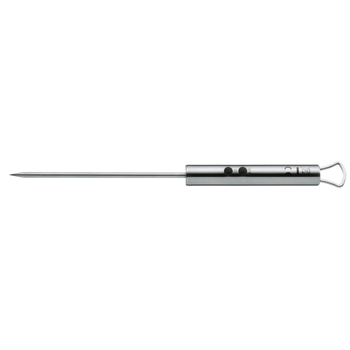 BRATENTHERMOMETER - Edelstahlfarben, Basics, Metall (23,5/1,6/1,6cm) - WMF