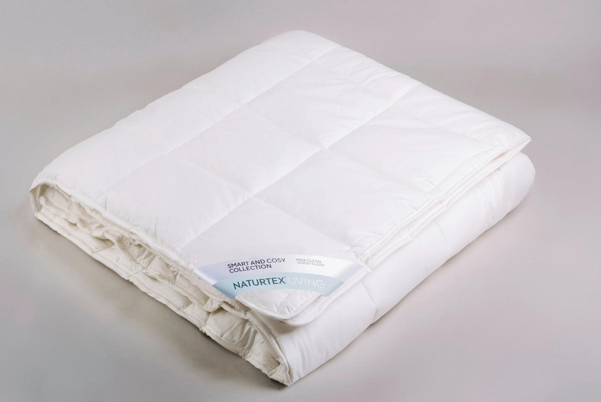 EGÉSZ ÉVES PAPLAN  - fehér, Basics, textil (140/200/5cm) - Sleeptex