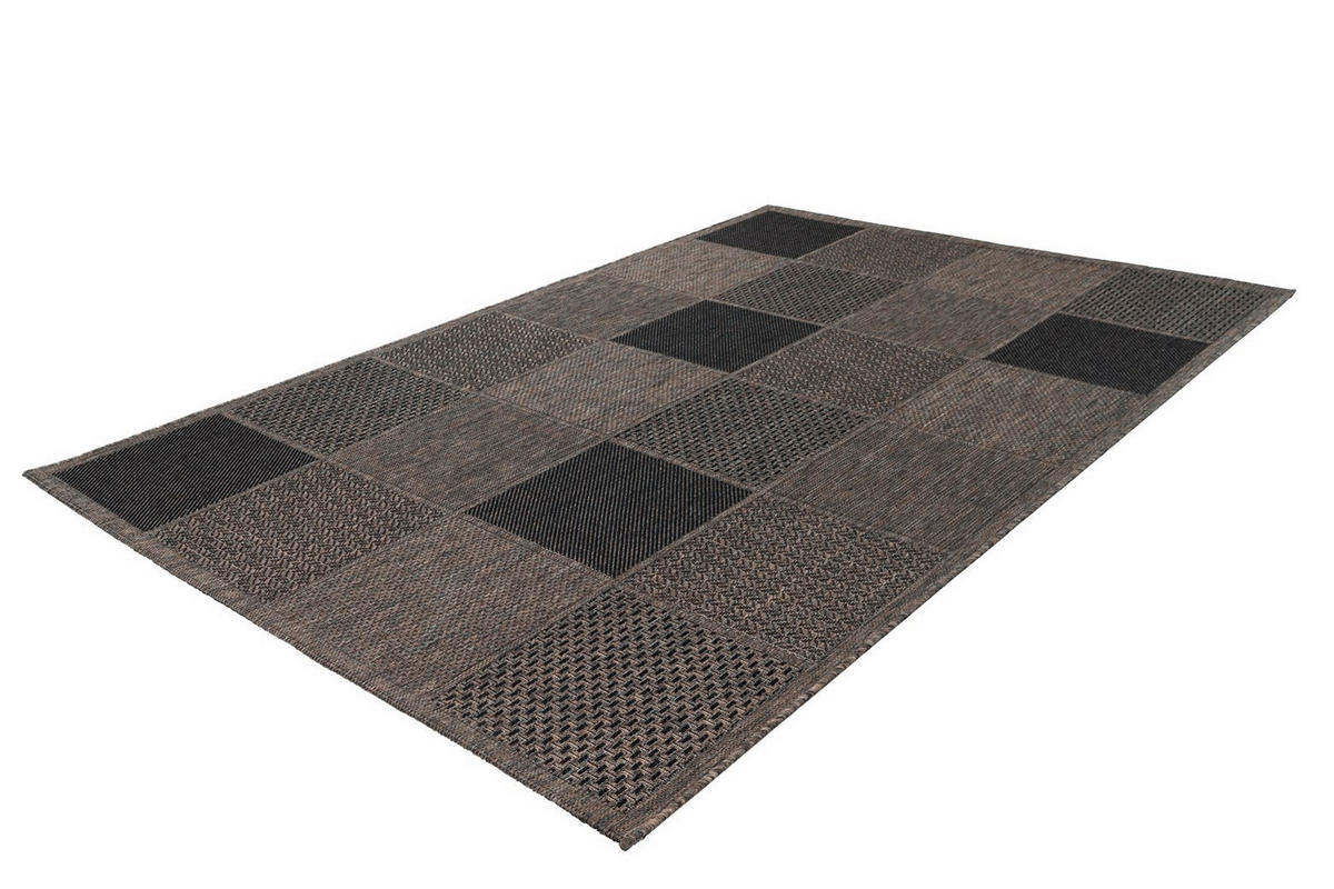 FLACHWEBETEPPICH 80/150 cm Indonesia - Sulawesi Taupe Braun  - Braun, KONVENTIONELL, Textil (80/150cm)