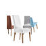 STUHLHUSSE Silberfarben - Silberfarben, Design, Textil (40/45/65cm) - Esposa STUHLHUSSE Silberfarben - Silberfarben, Design, Textil (40/45/65cm) - Esposa