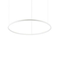 LED-HÄNGELEUCHTE 90/27,5/202,5 cm  - Weiß, Design, Kunststoff/Metall (90/27,5/202,5cm) - Ideal Lux