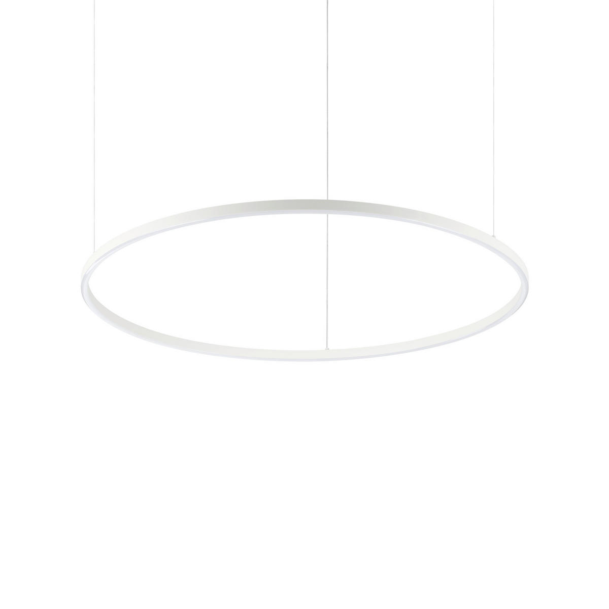 LED-HÄNGELEUCHTE 90/27,5/202,5 cm  - Weiß, Design, Kunststoff/Metall (90/27,5/202,5cm) - Ideal Lux