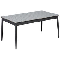 GARTENTISCH 160-240/90/78 cm Metall, Kunststoff rechteckig  - Anthrazit/Grau, MODERN, Kunststoff/Metall (160-240/90/78cm) - Ambia Garden