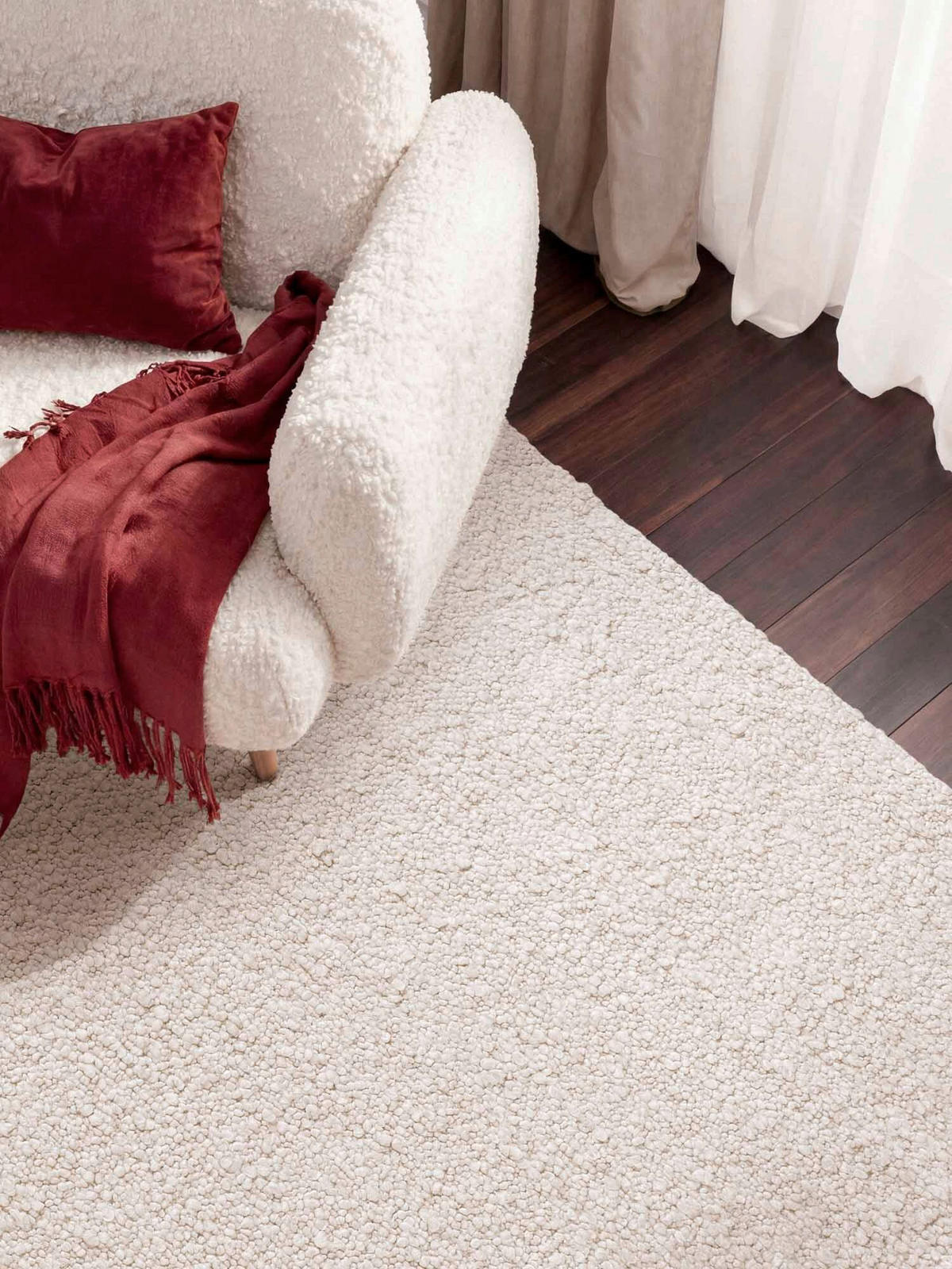 WEBTEPPICH 200/290 cm Notting Hill Creme  - Creme, Basics, Textil (200/290cm) - Ted Baker