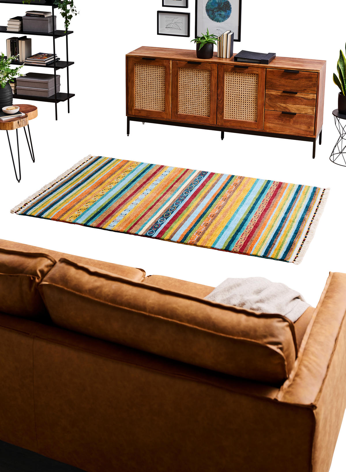 ORIENTÁLNY KOBEREC, 120/180 cm, viacfarebná - viacfarebná, Lifestyle, textil (120/180cm) - Cazaris