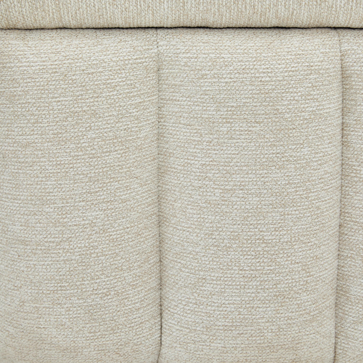 SITZBANK 120/46/41 cm Webstoff Beige Kunststoff  - Beige/Schwarz, Design, Kunststoff/Textil (120/46/41cm) - Novel