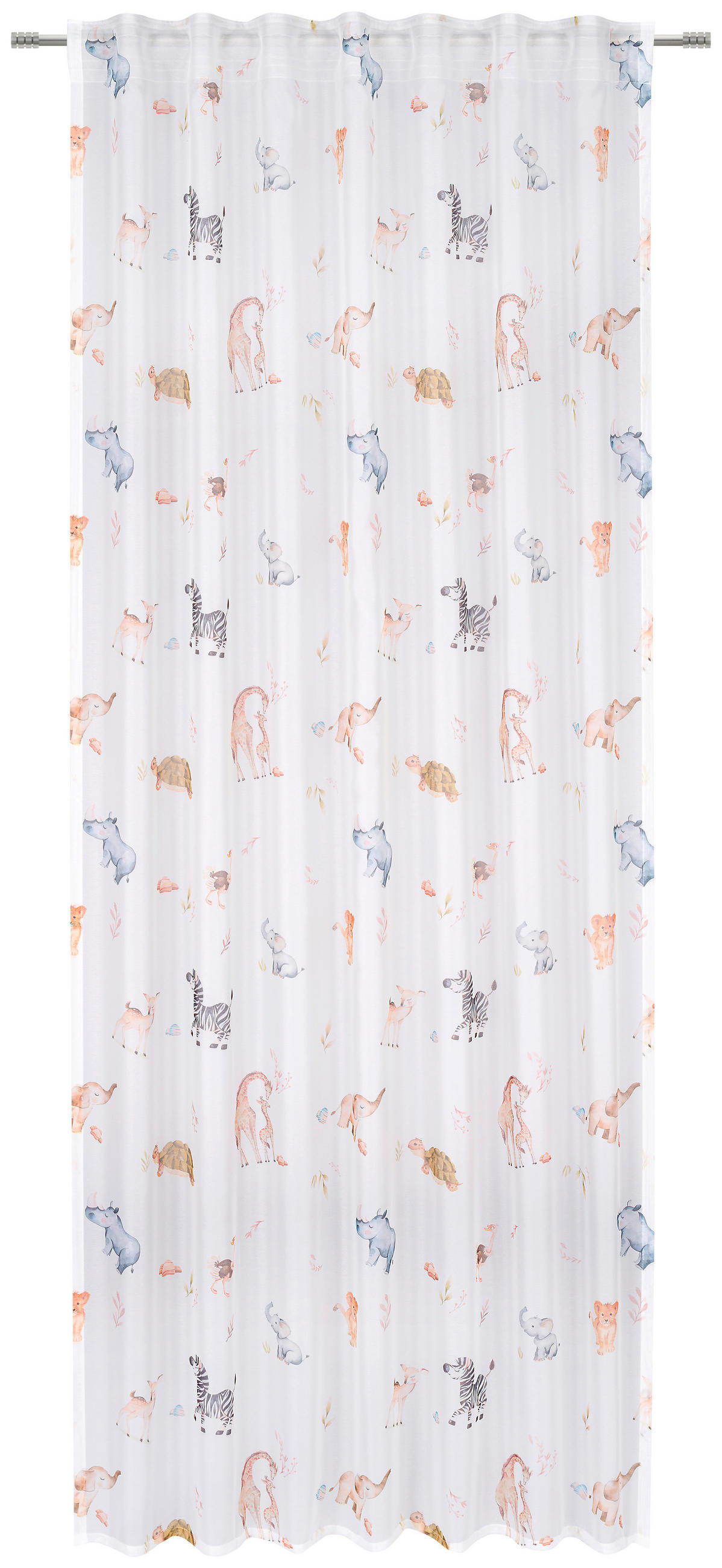 DĚTSKÝ ZÁVĚS, průhledné, 140/245 cm - vícebarevná, Lifestyle, textil (140/245cm) - Ben'n'jen
