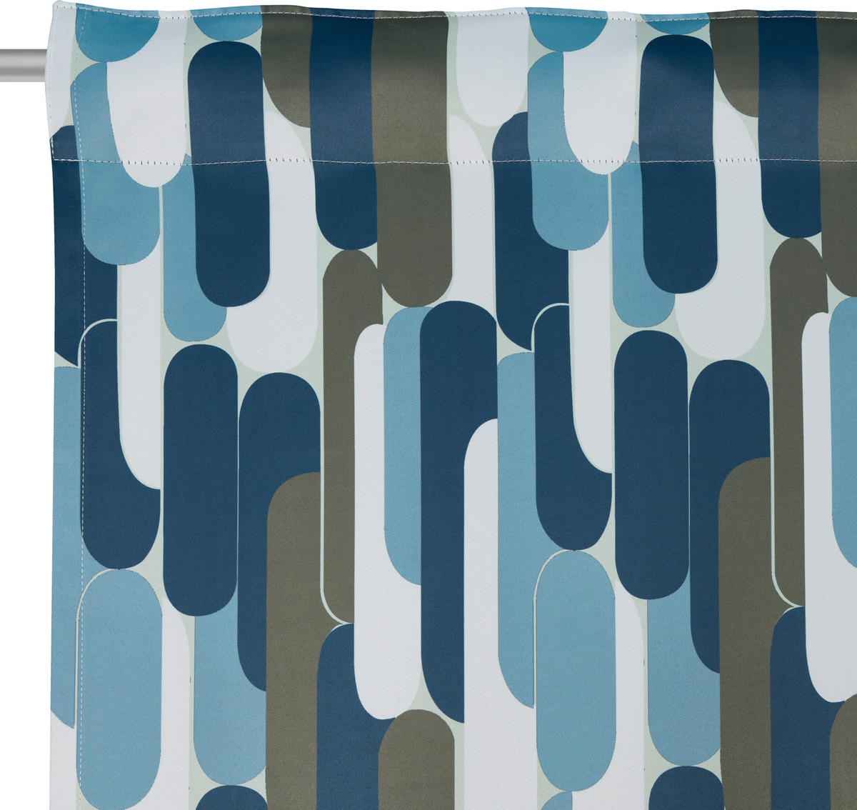 FERTIGVORHANG Verdunkelung  - Türkis/Blau, Trend, Textil (140/245cm) - Esposa