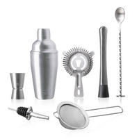 COCKTAIL-SET - Edelstahlfarben, Basics, Metall (10.7/9.50/26.10cm) - Vacu Vin