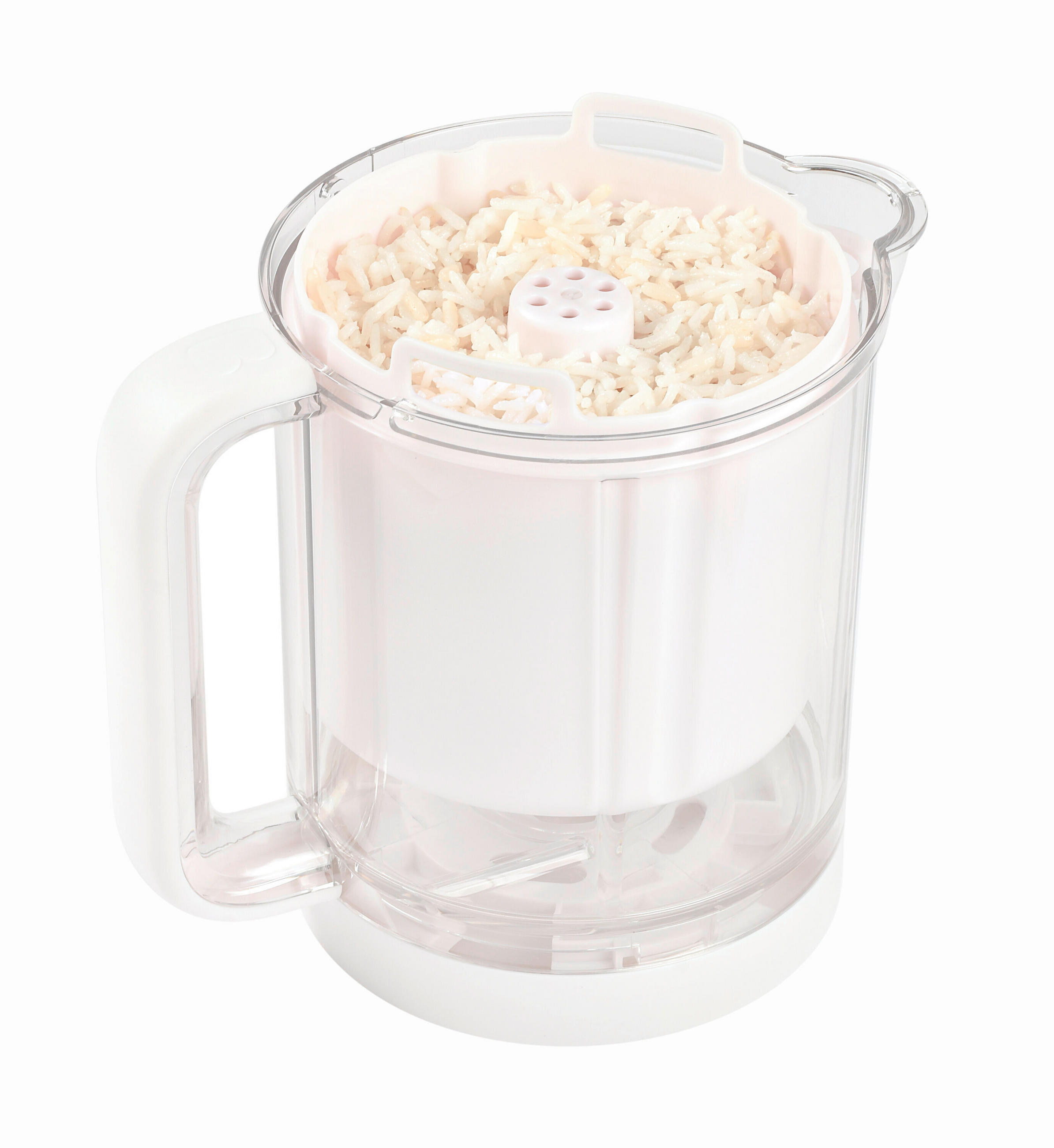 KOCHKORB FÜR REIS/NUDELN Zubehör Babycook Express  - Weiß, Basics, Kunststoff (18/13/9.5cm) - Beaba
