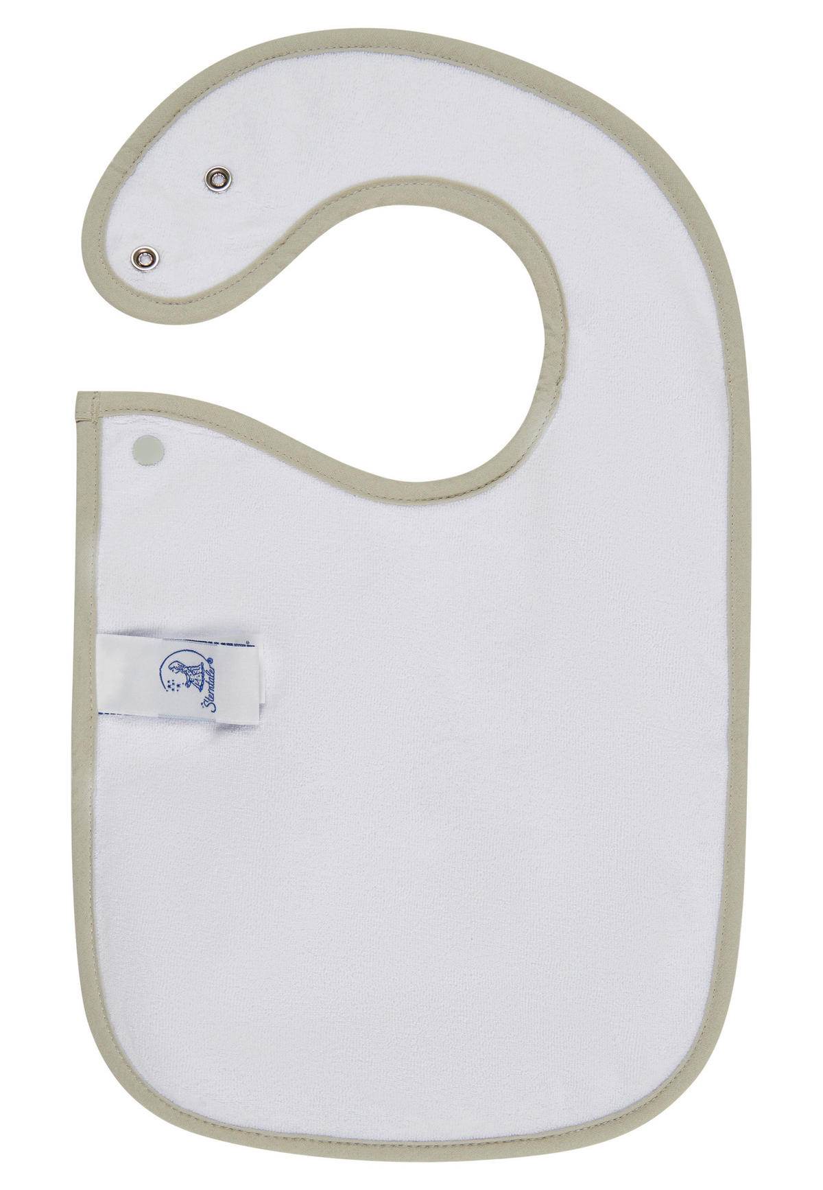 LÄTZCHEN Löwe Leo  - Mintgrau, Basics, Textil (38/26/0,5cm) - Sterntaler