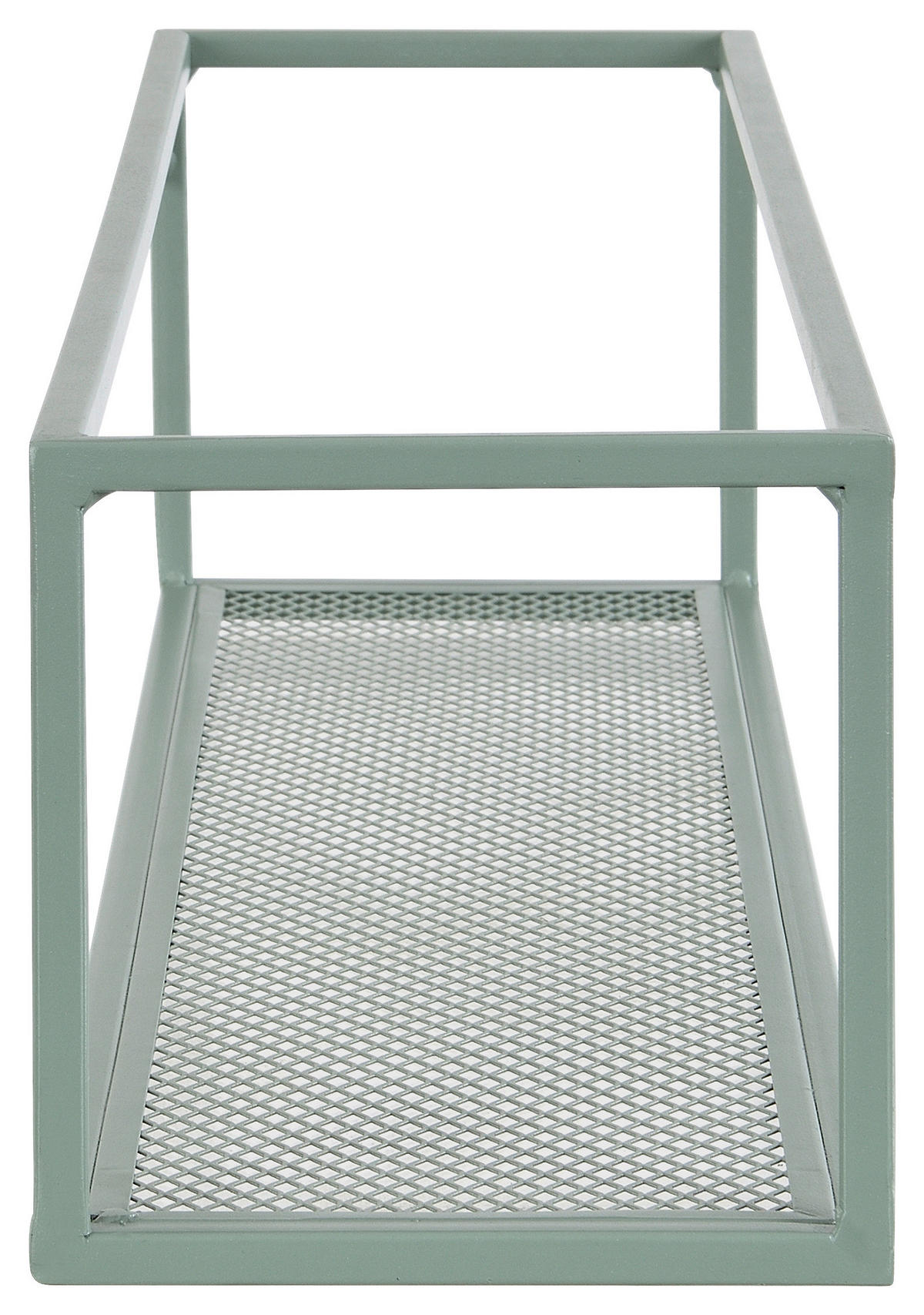 WANDREGAL Grün  - Grün, Basics, Metall (70/16/16cm) - home24