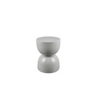 BEISTELLTISCH 34/34/46 cm Grau rund  - Grau, Basics, Keramik (34/34/46cm) - Milino