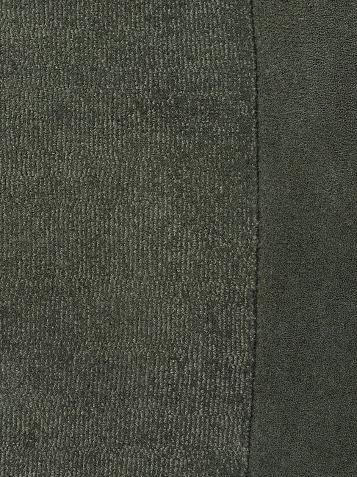 WOLLTEPPICH 125/200 cm 1812 Dunkelgrün organisch  - Dunkelgrün, Basics, Textil (125/200cm) - Villeroy & Boch