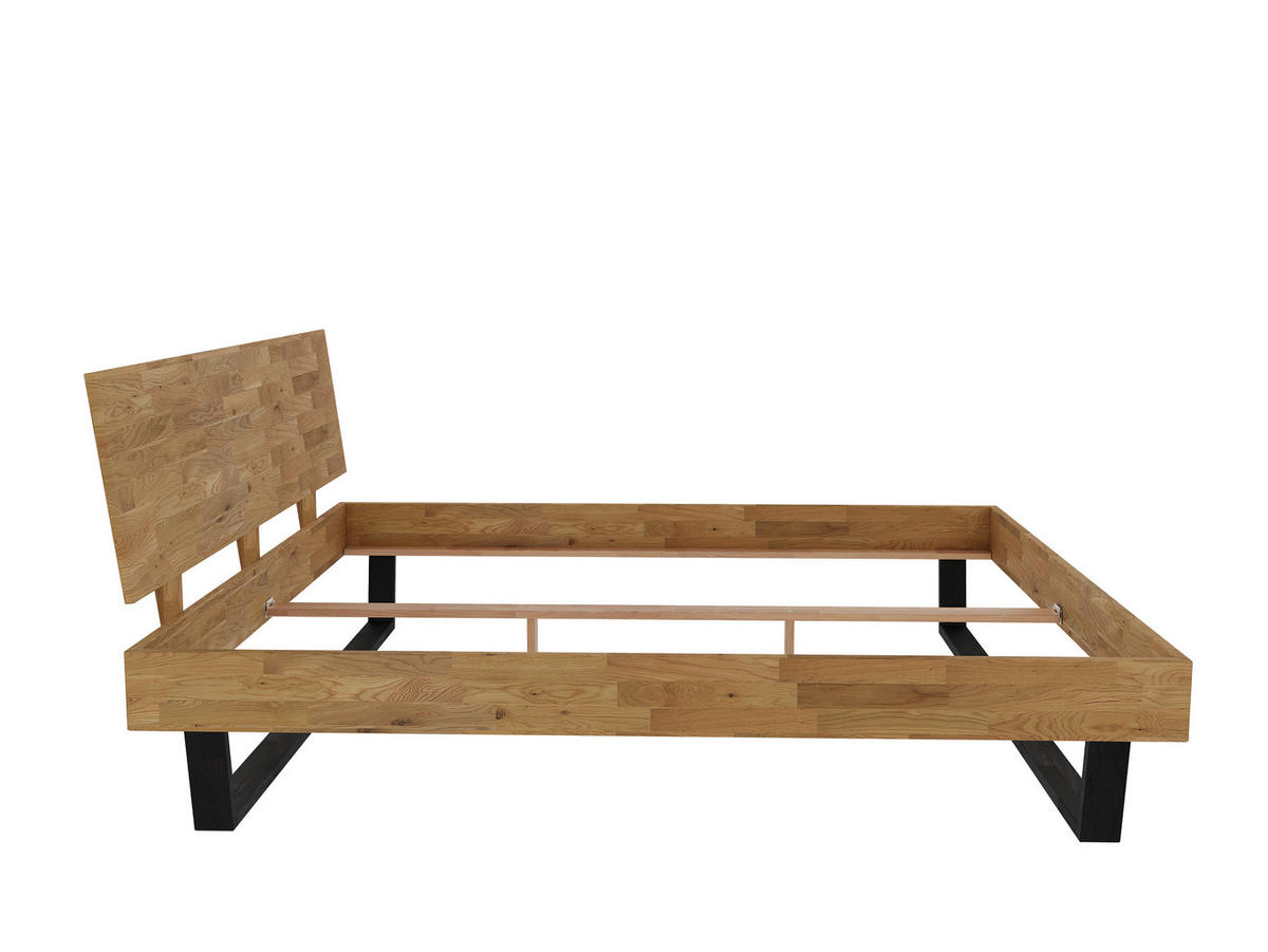 BETT 180/200 cm  in Wildeiche  - Wildeiche, MODERN, Holz (180/200cm) - MID.YOU