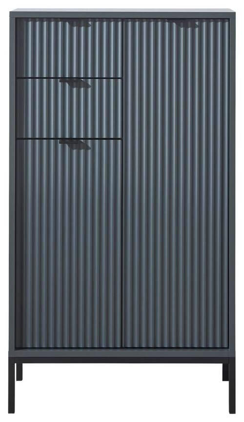 HIGHBOARD in 60/106/32 cm - Anthrazit/Grau, Modern, Holzwerkstoff/Kunststoff (60/106/32cm) - MID.YOU