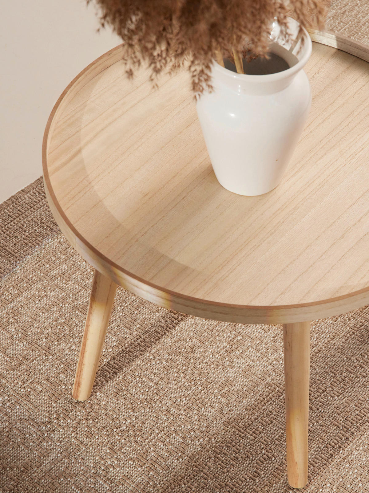 LÄUFER 80/250 cm Duet  - Sandfarben/Weiß, Design, Kunststoff (80/250cm) - Hanse Home