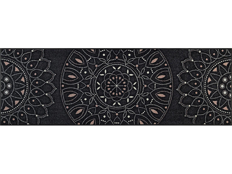 BĚHOUN DO KUCHYNĚ, 60/180 cm, černá - černá, Konvenční, plast (60/180cm) - Esposa