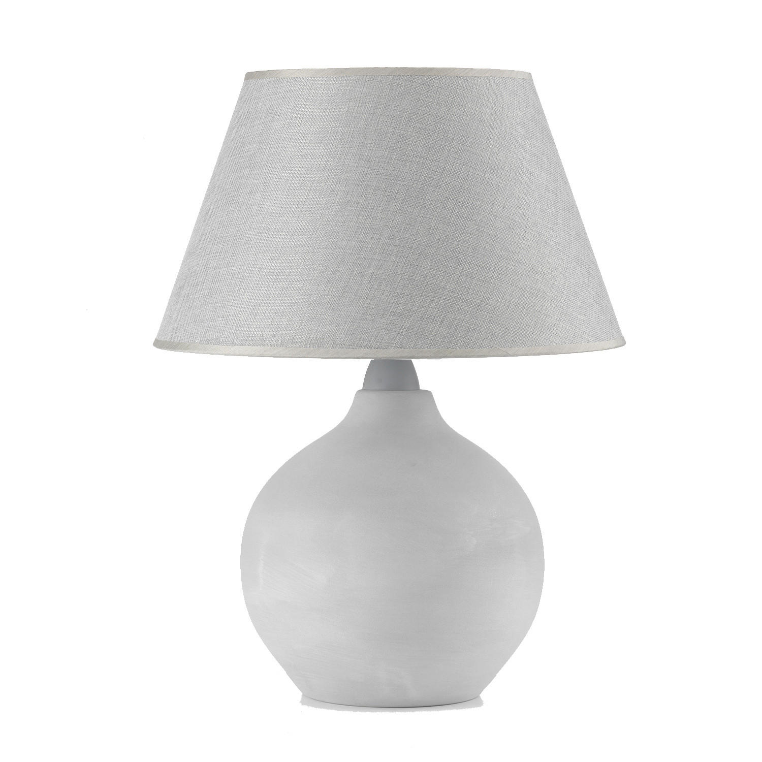 XXXLutz Tischleuchte Grau 52 cm