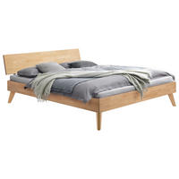 BETT 120/200 cm  Eiche Bianco   - Eiche Bianco/Eichefarben, Natur, Holz (120/200cm) - Hasena