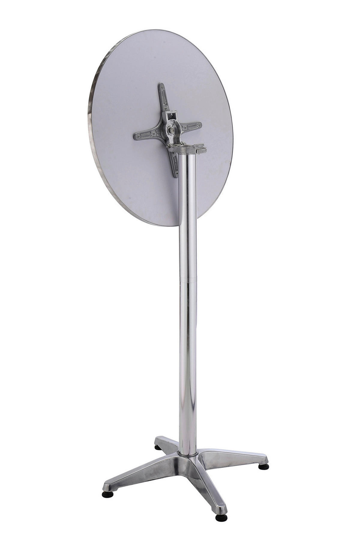 BISTROTISCH in Metall  - Silberfarben, MODERN, Metall (60/110cm) - Gardenson