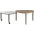 COUCHTISCH Wildeiche massiv Eichefarben - Eichefarben, Design, Glas/Holz (80/80/39-45cm) COUCHTISCH Wildeiche massiv Eichefarben - Eichefarben, Design, Glas/Holz (80/80/39-45cm)