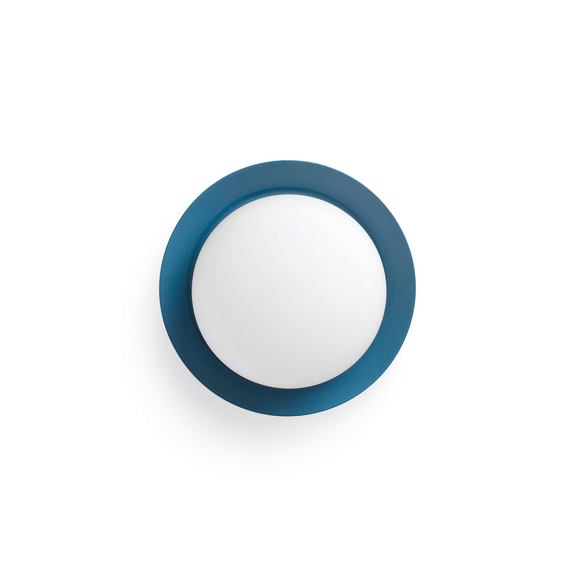 LED-WANDLEUCHTE 12/8 cm   - Blau, KONVENTIONELL, Metall (12/8cm)