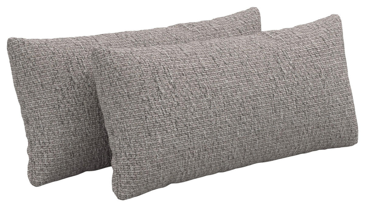 ZIERKISSEN  60/30 cm   - Silberfarben, Konventionell, Textil (60/30cm) - Sit & More
