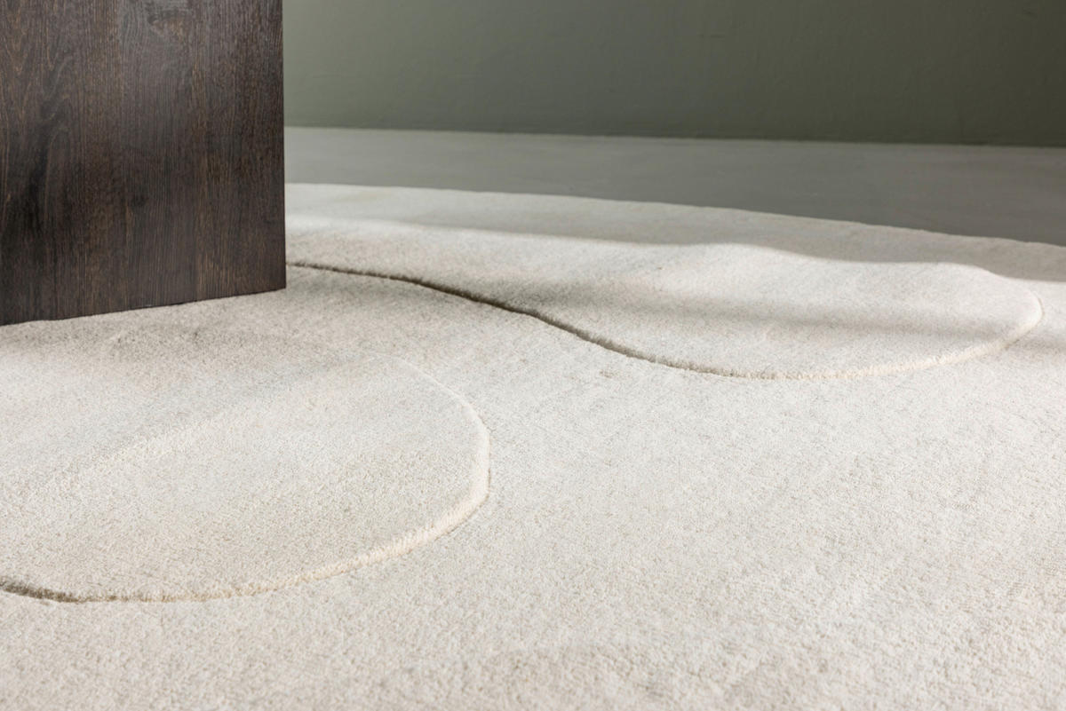 HOCHFLORTEPPICH 290/175 cm Weiß  - Weiß, LIFESTYLE, Textil (290/175cm) - P & B