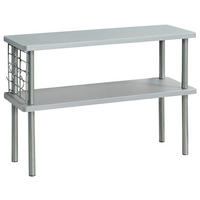 KÜCHENREGAL  - Grau, Basics, Holzwerkstoff/Metall (55/38/20cm) - Kesper