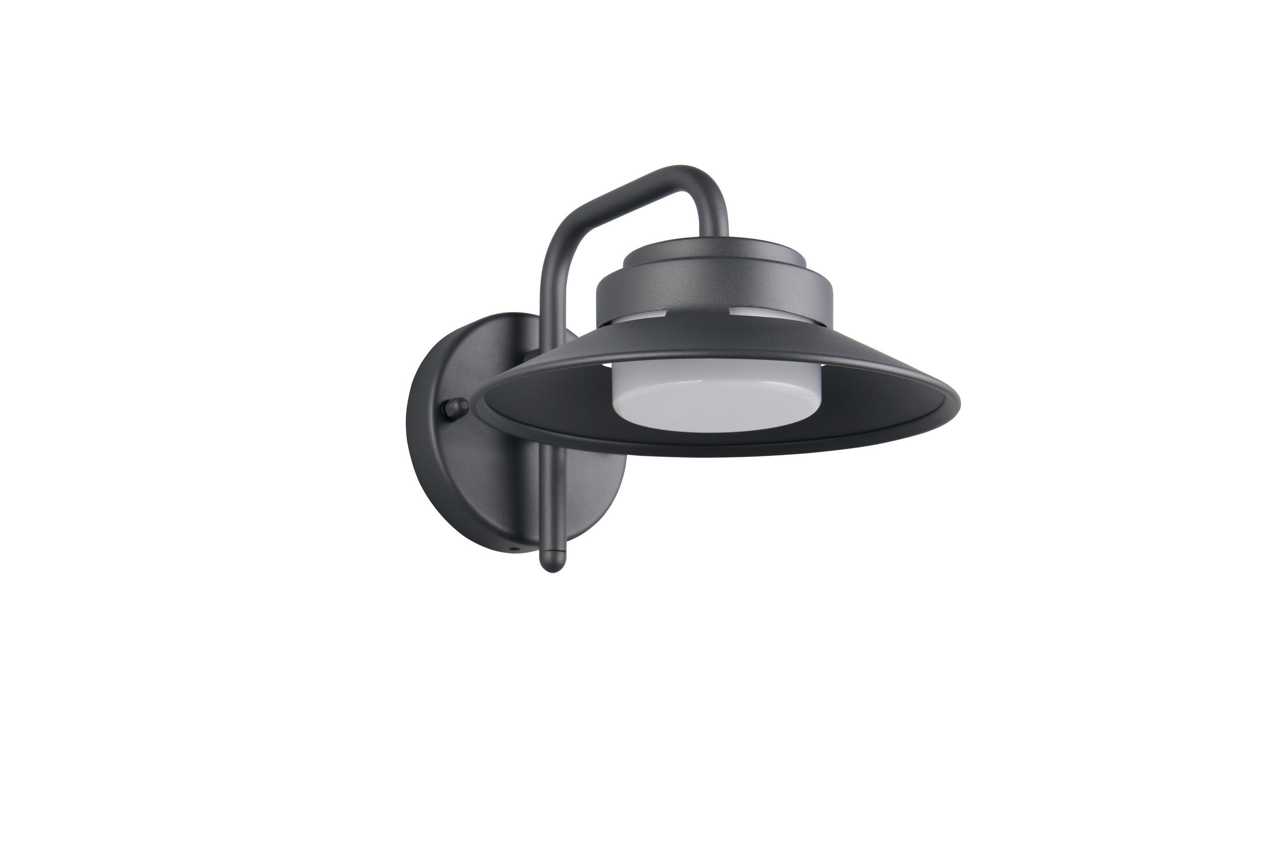 AUSSENWANDLEUCHTE Atrato 26/16,5/20 cm  - Anthrazit/Weiß, KONVENTIONELL, Kunststoff/Metall (26/16,5/20cm) - Trio Leuchten