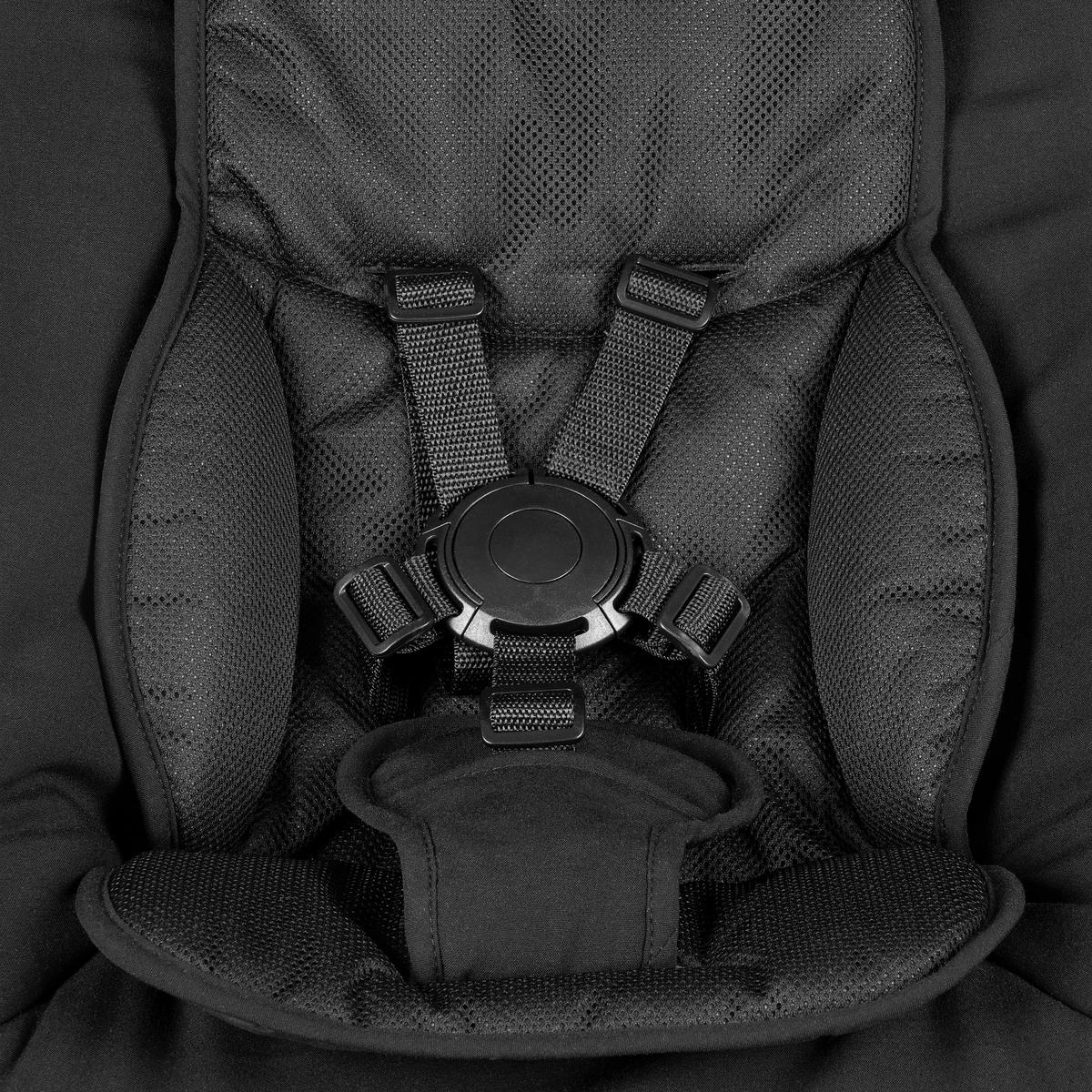 NJIHALICA  LUNCH  - crna, Osnovno, tekstil/metal (66/45/48-58cm) - My Baby Lou