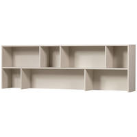 AUFSATZSCHRANK 200/65/30 cm  in  - Beige, Design, Holz (200/65/30cm) - Livetastic