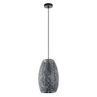 HÄNGELEUCHTE 22,5/110 cm    - Schwarz, Basics, Metall (22,5/110cm) - Eglo