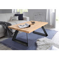 KLUB STOČIĆ 115/44/65 cm  crna, boja hrasta  - boja hrasta/crna, Moderno, drvo (115/44/65cm) - Hom`in